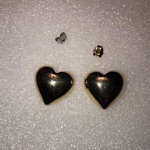 Earring plated gold